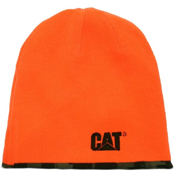 Men's Beanie Hat Collection - Digital Camo & Orange - Picture 3 of 12
